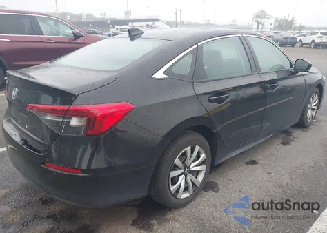 2022 Honda Civic Lx из США, поврежденный, VIN 2HGFE2F20NH522647